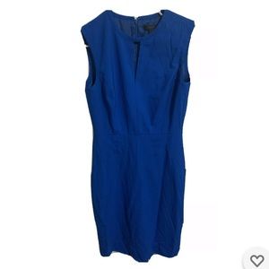 J.Crew Italian Stretch Wool Keyhole Dress